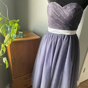 Formal Hand Made Strapless A-line Dress